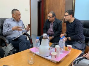 glenn helbergin gesprek met psychiaters in Gaza